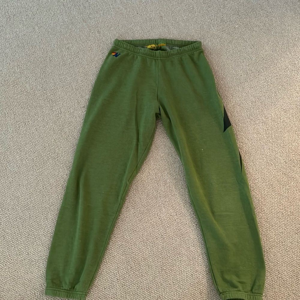 Aviator Nation Lightning bolt sweatpants